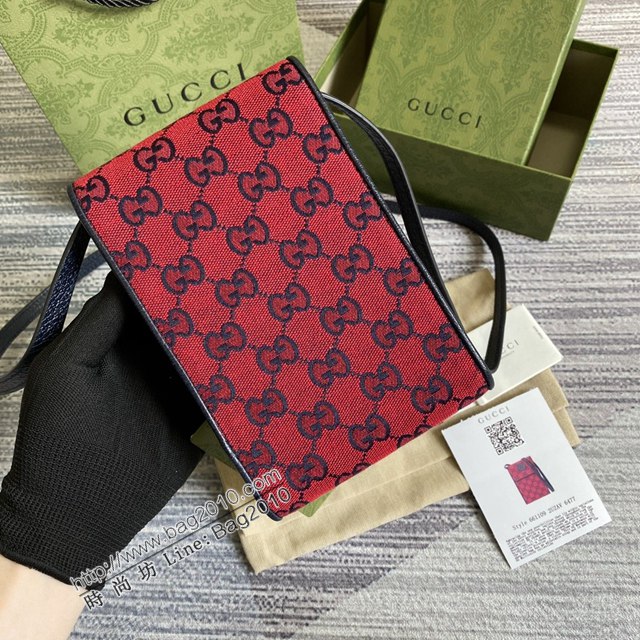 Gucci新款包包 古馳GG Multicolor系列小挎包 經典GG鑽石菱格紋圖案 Gucci新款手機包 657582  ydg3277